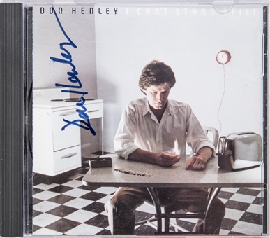 1982 Don Henley Autographed "I Cant Stand Still" CD Album Cover (PSA/DNA)